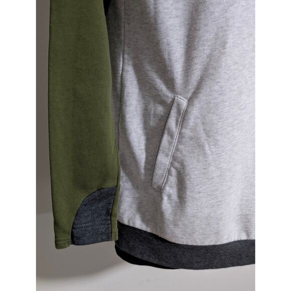 Ampersand Avenue Double Hood Pullover Sweatshirt Hoodie Medium - Picture 2 of 7